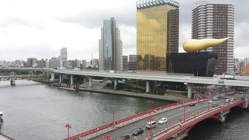 Capsule Hotel Asakusa Riverside Tōkyō Extérieur photo